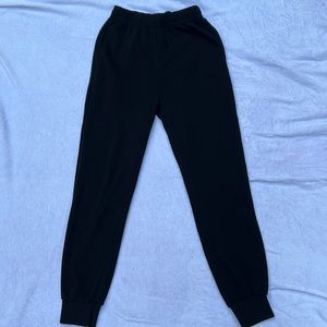 Black sweatpants